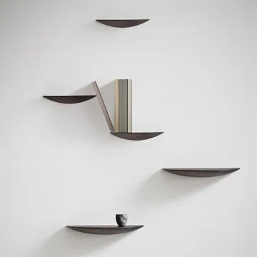 Etagère Gridy Fungi en chêne noir - petit - Audo Copenhagen