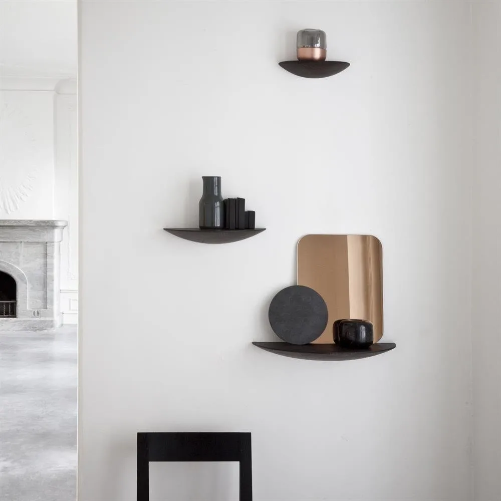 Etagère Gridy Fungi en chêne noir, petit Audo Copenhagen