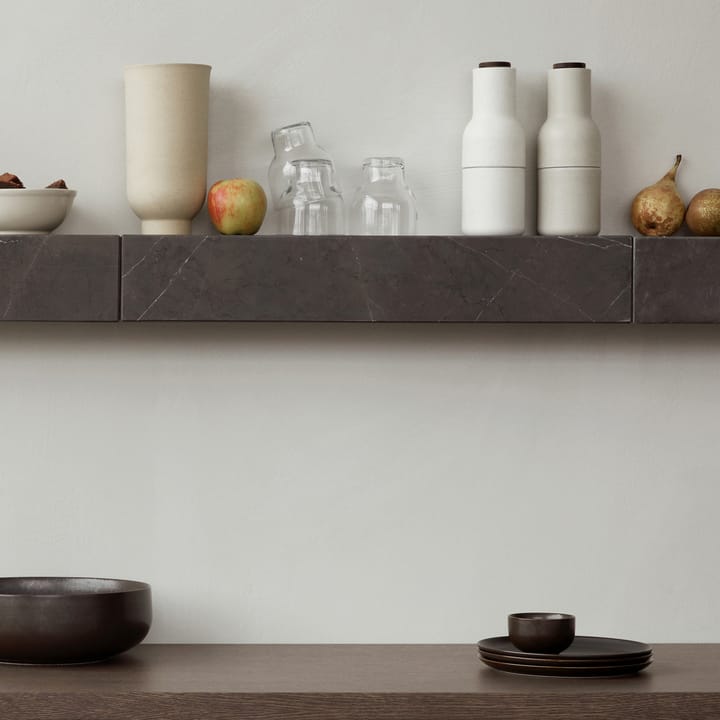 Étagère Plinth, Marbre kendzo marron-gris Audo Copenhagen