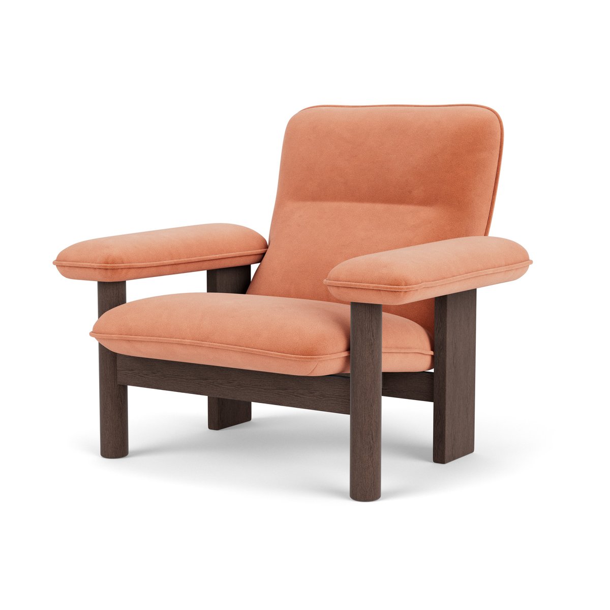 Audo Copenhagen Fauteuil Brasilia Dark oak-Avalon 012