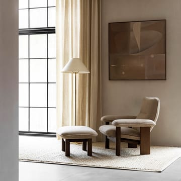 Fauteuil Brasilia - Walnut-Moss 011 grey - Audo Copenhagen