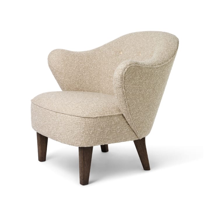 Fauteuil Ingeborg - SahcoZero beige-pieds en chêne fumé - Audo Copenhagen