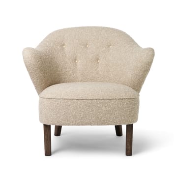 Fauteuil Ingeborg - SahcoZero beige-pieds en chêne fumé - Audo Copenhagen