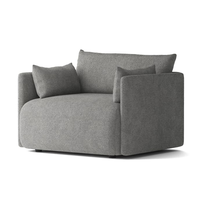 Fauteuil Offset - Audo Bouclé 16 Dark grey - Audo Copenhagen