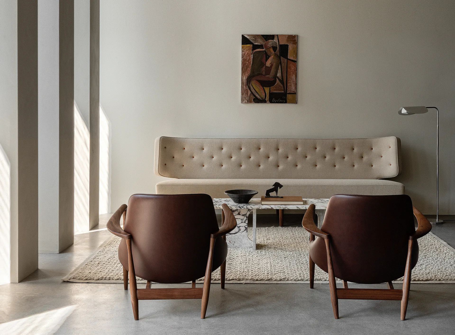 Lampadaire Wing 84 cm, Aluminium Audo Copenhagen