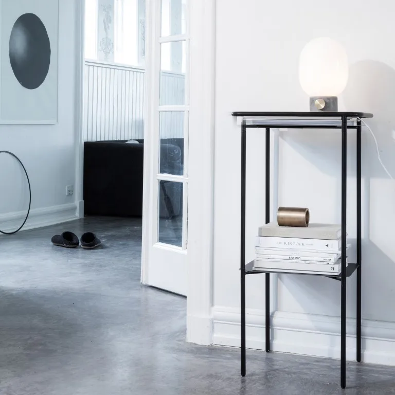 Lampe de table JWDA, Béton-laiton, Small Audo Copenhagen