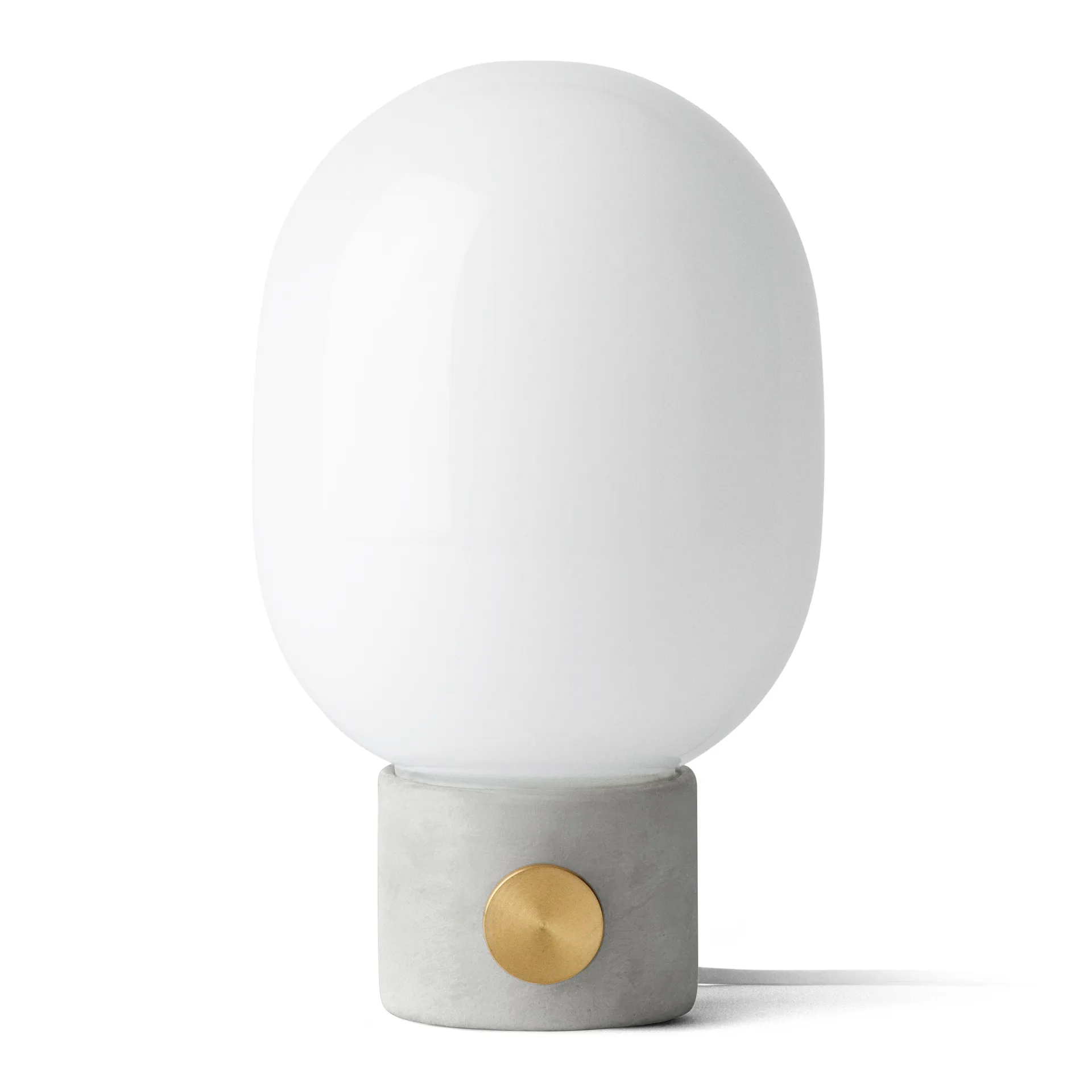 Lampe de table JWDA, béton-laiton Audo Copenhagen