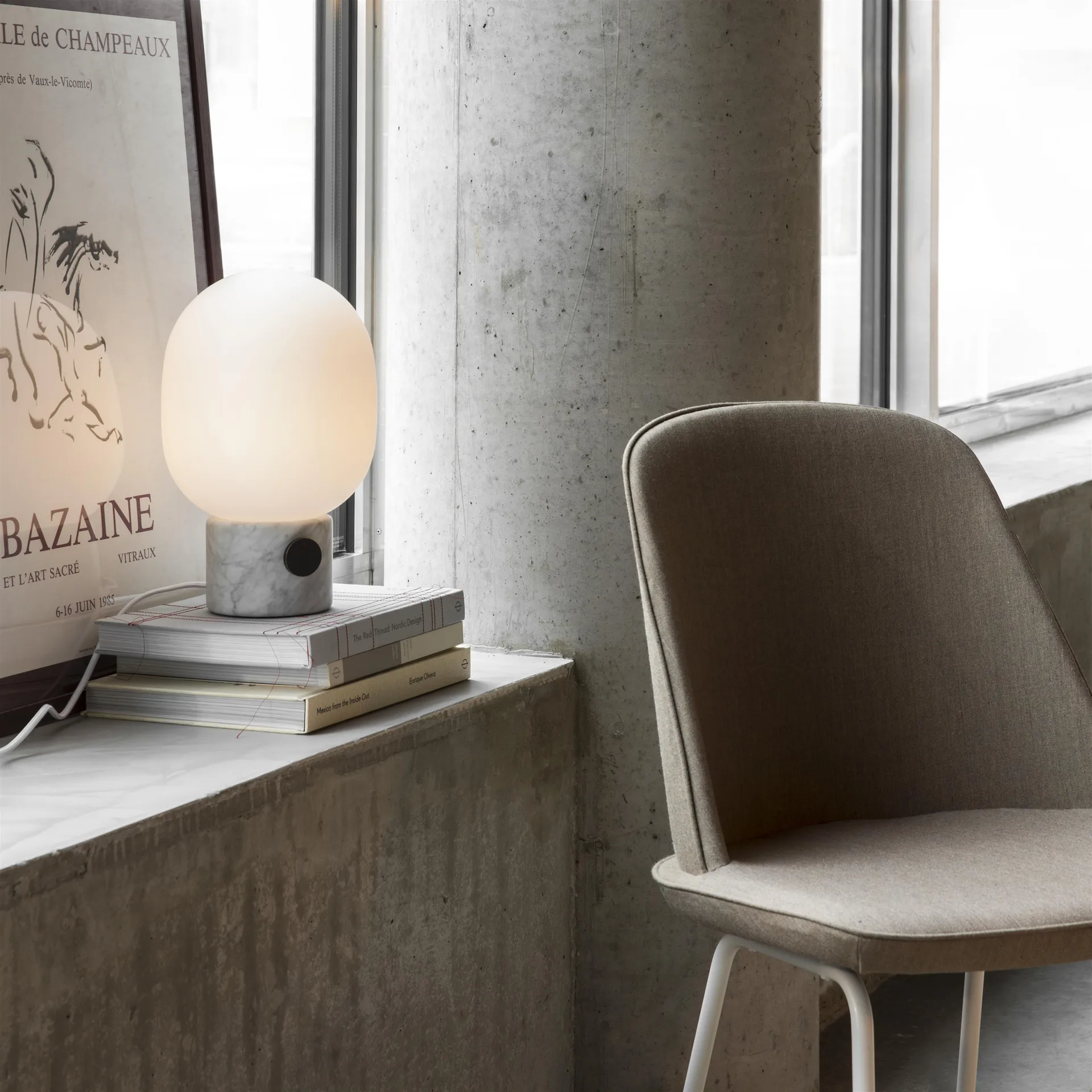 Lampe de table JWDA, marbre Audo Copenhagen