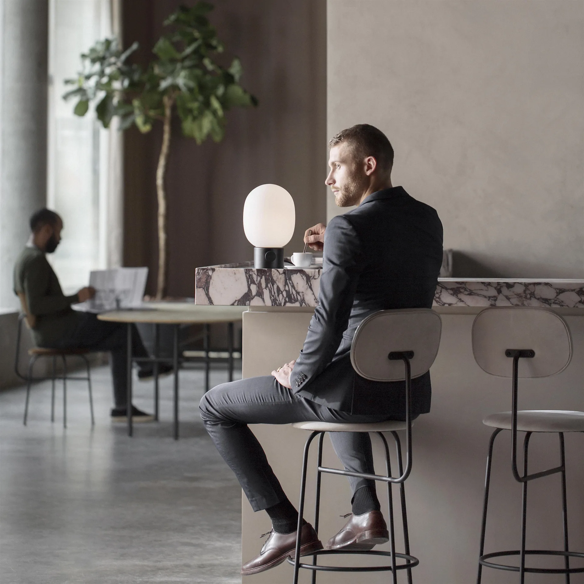 Lampe de table JWDA, Noir, Small Audo Copenhagen