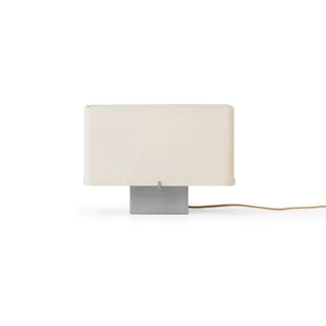 Lampe de table Nonna 24 cm - Aluminium brossé-sable - Audo Copenhagen