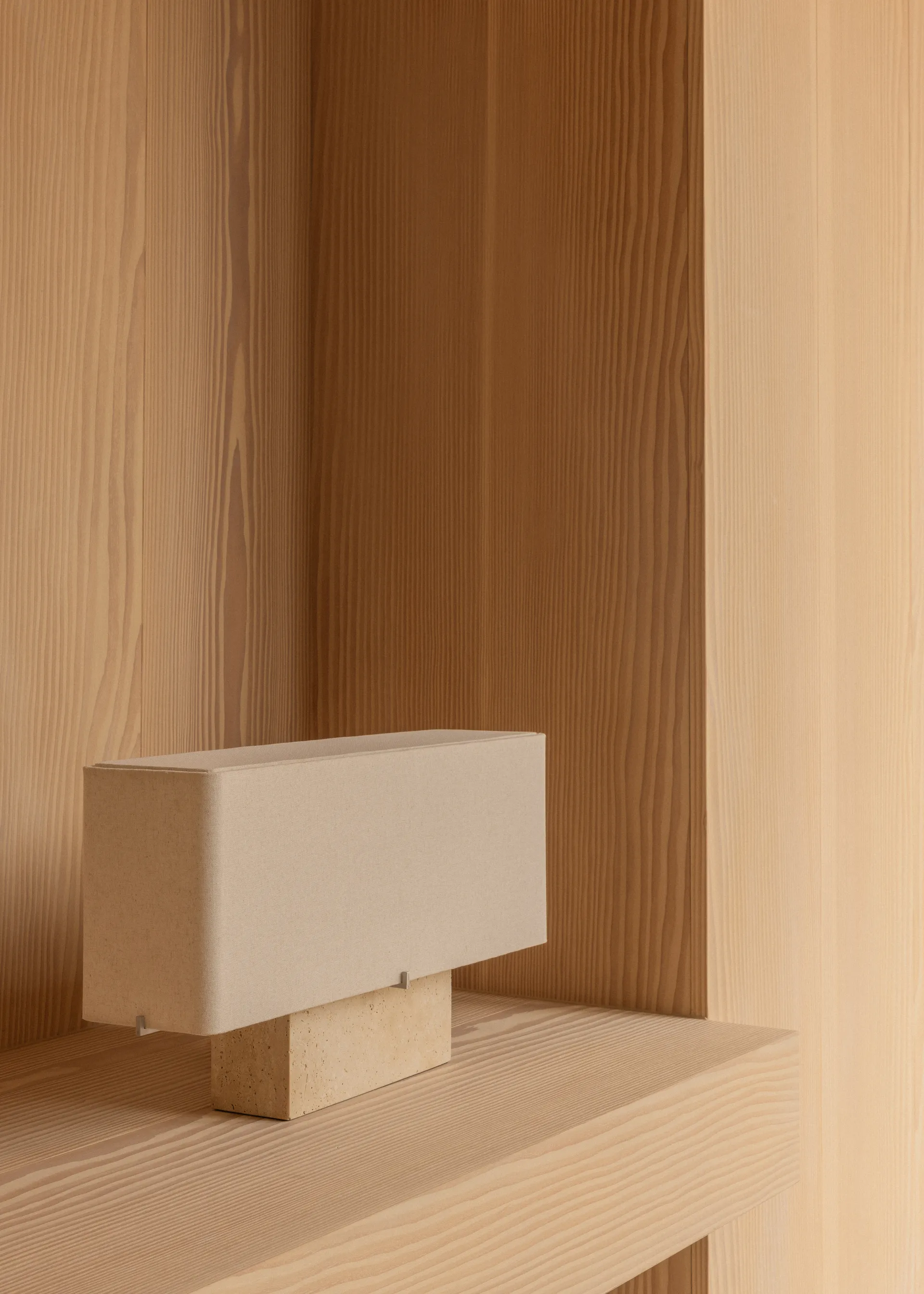 Lampe de table Nonna 30 cm, Travertine-sand Audo Copenhagen