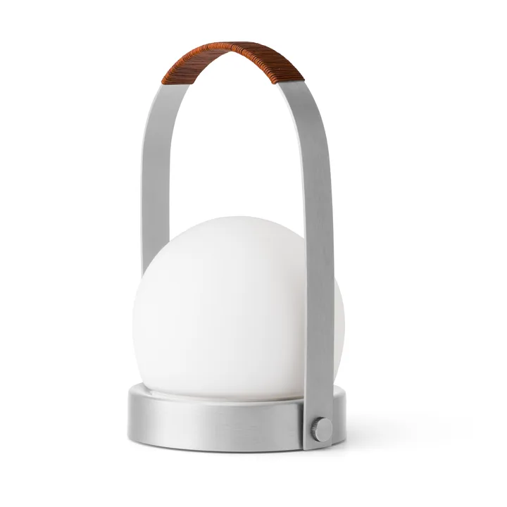 Lampe de table portable Carrie - Aluminium brossé - Audo Copenhagen