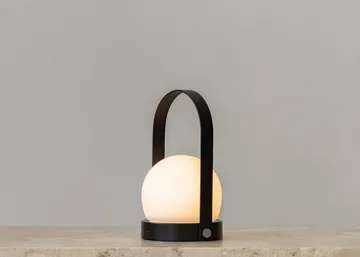 Lampe de table portable Carrie - Noir - Audo Copenhagen