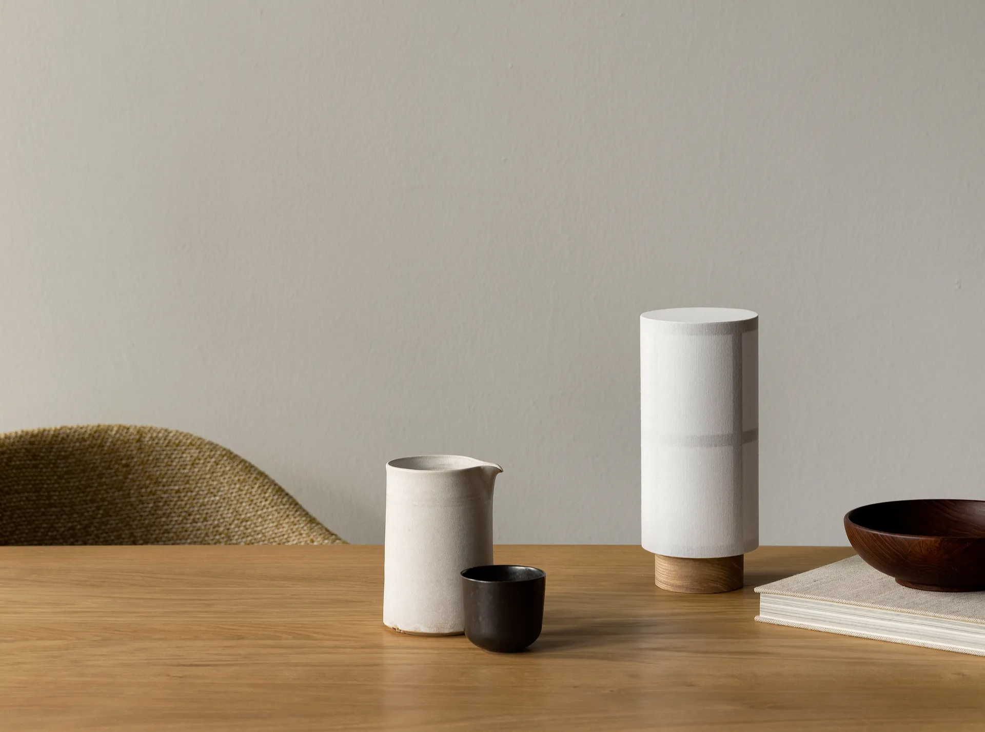 Lampe de table portable Hashira, White Audo Copenhagen