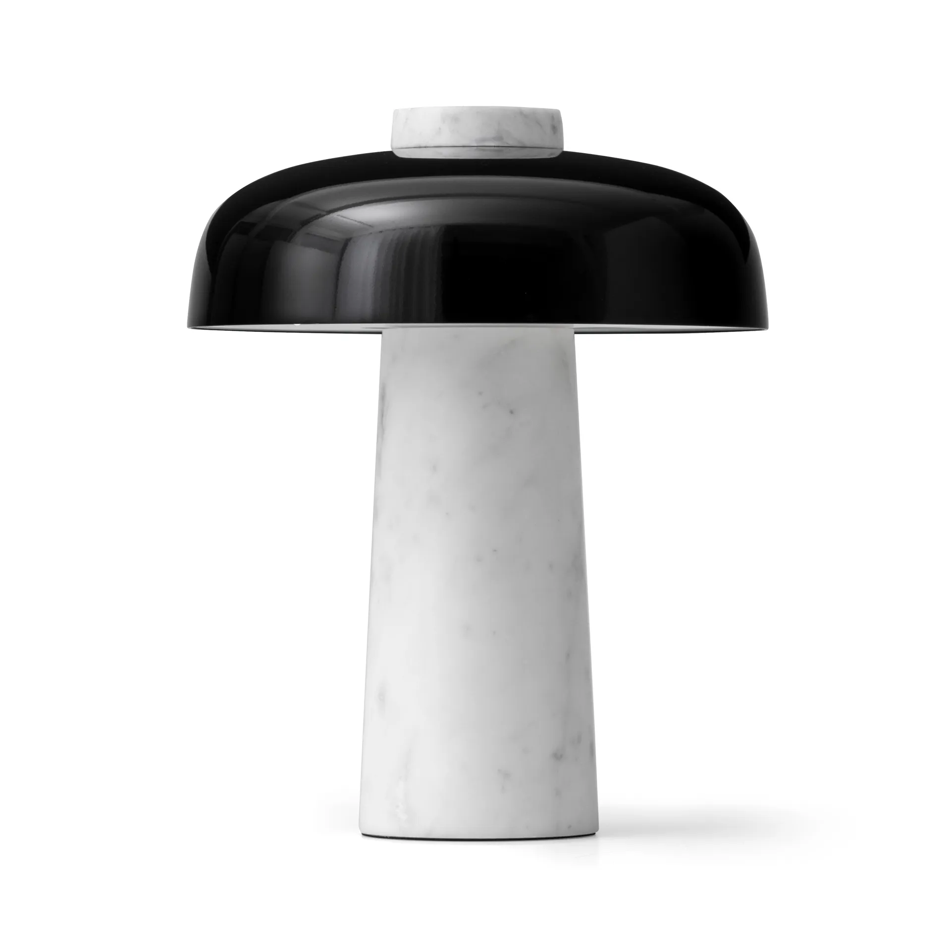 Lampe de table Reverse 30 cm, Carrara-black Audo Copenhagen