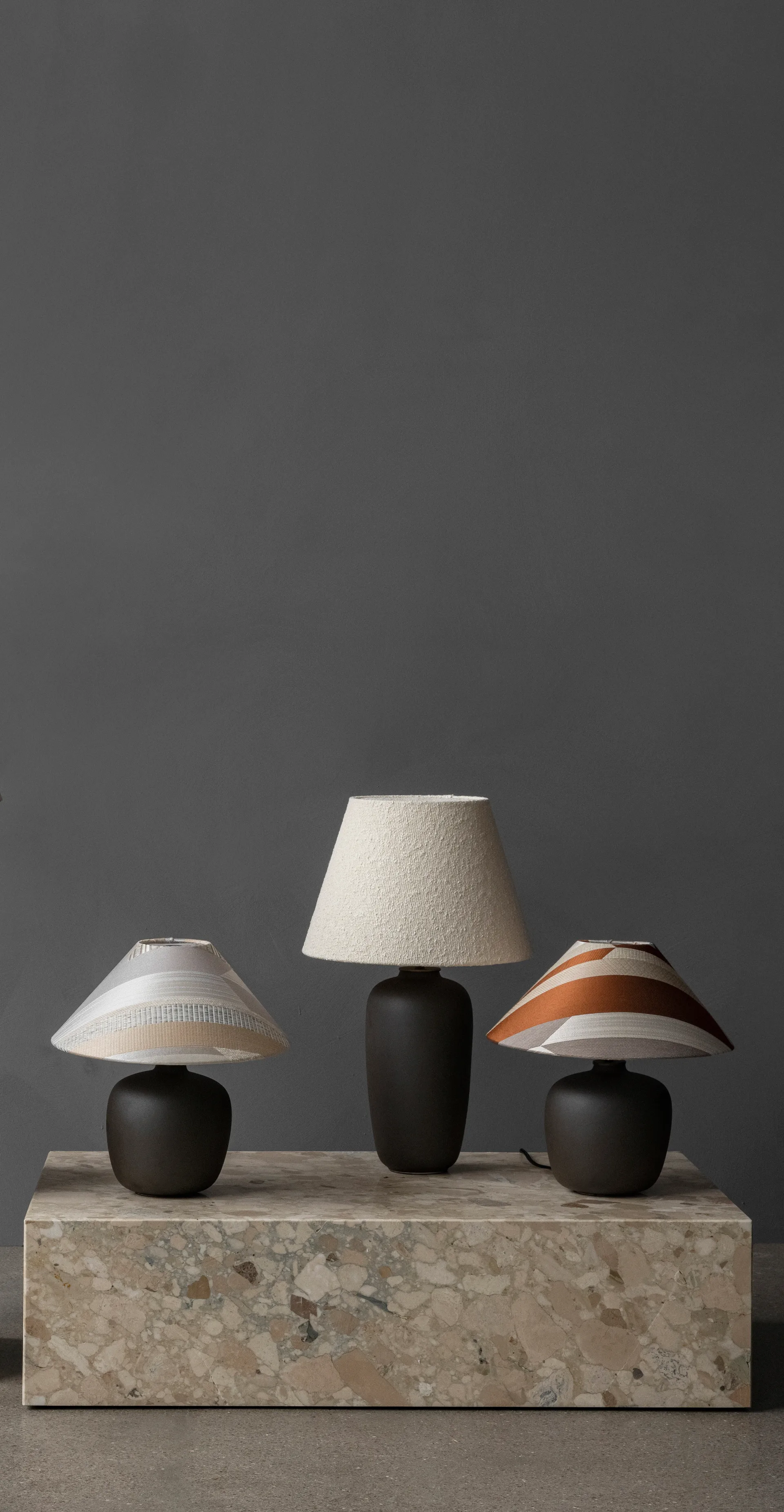 Lampe de table Torso 57 cm Limited Edition, Oceano-Snow Audo Copenhagen