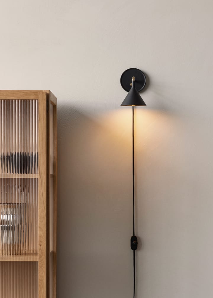 Lampe murale Cast Sconce, Noir Audo Copenhagen