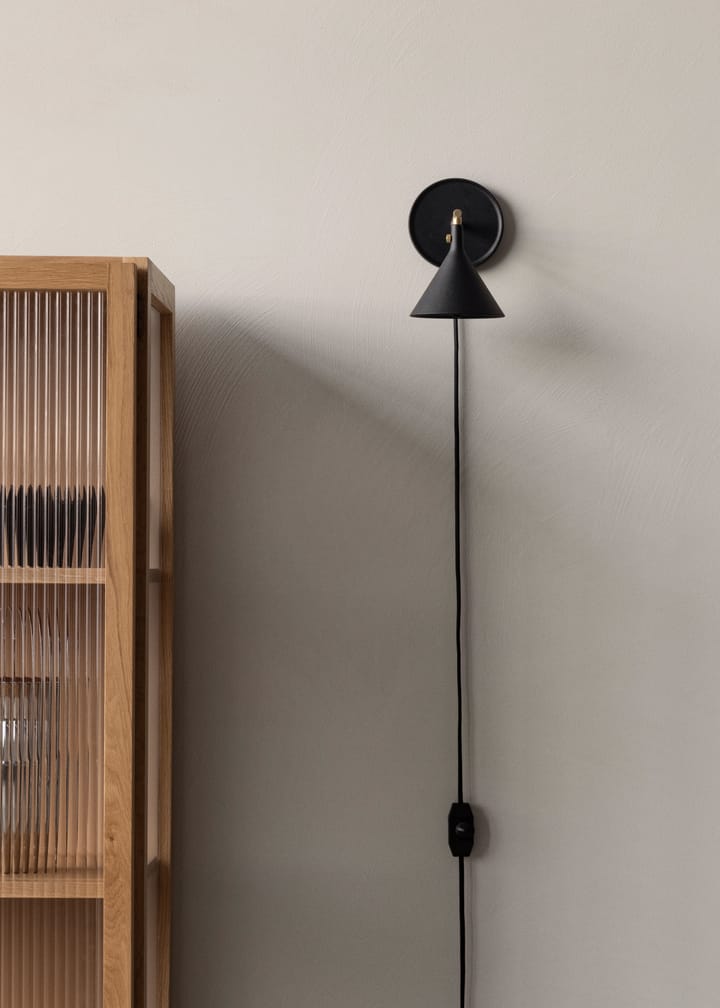 Lampe murale Cast Sconce, Noir Audo Copenhagen