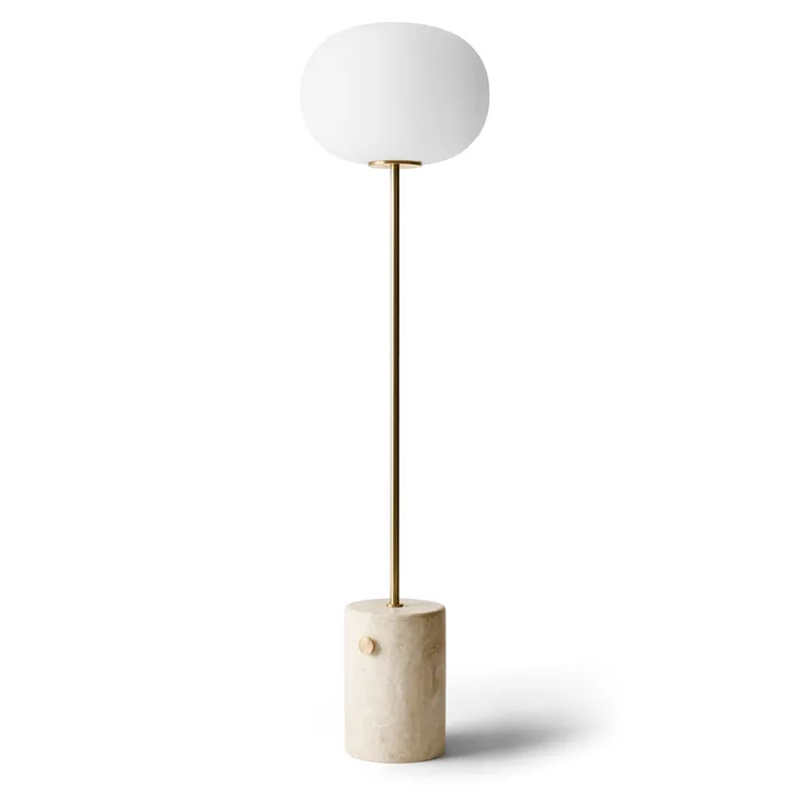 Lampe sur pied JWDA - Travertin-Laiton, 150 cm - Audo Copenhagen