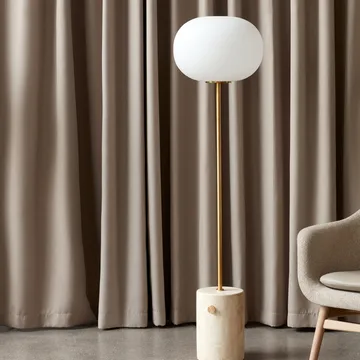 Lampe sur pied JWDA - Travertin-Laiton, 150 cm - Audo Copenhagen