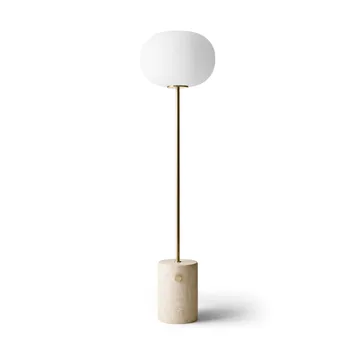 Lampe sur pied JWDA - Travertin-laiton brossé, 130 cm - Audo Copenhagen