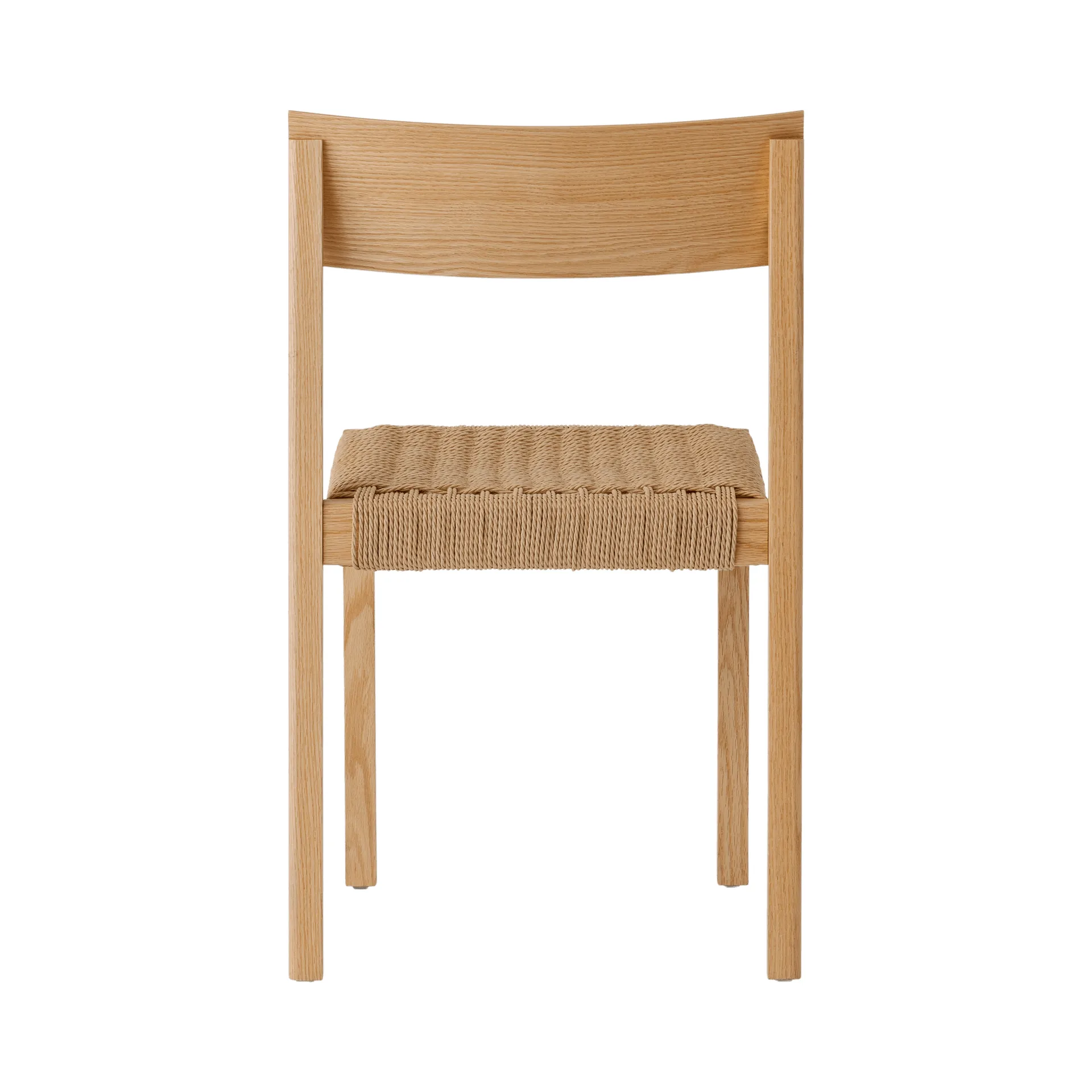 Mauro chaise, Chêne naturel-assise tressée naturelle Audo Copenhagen