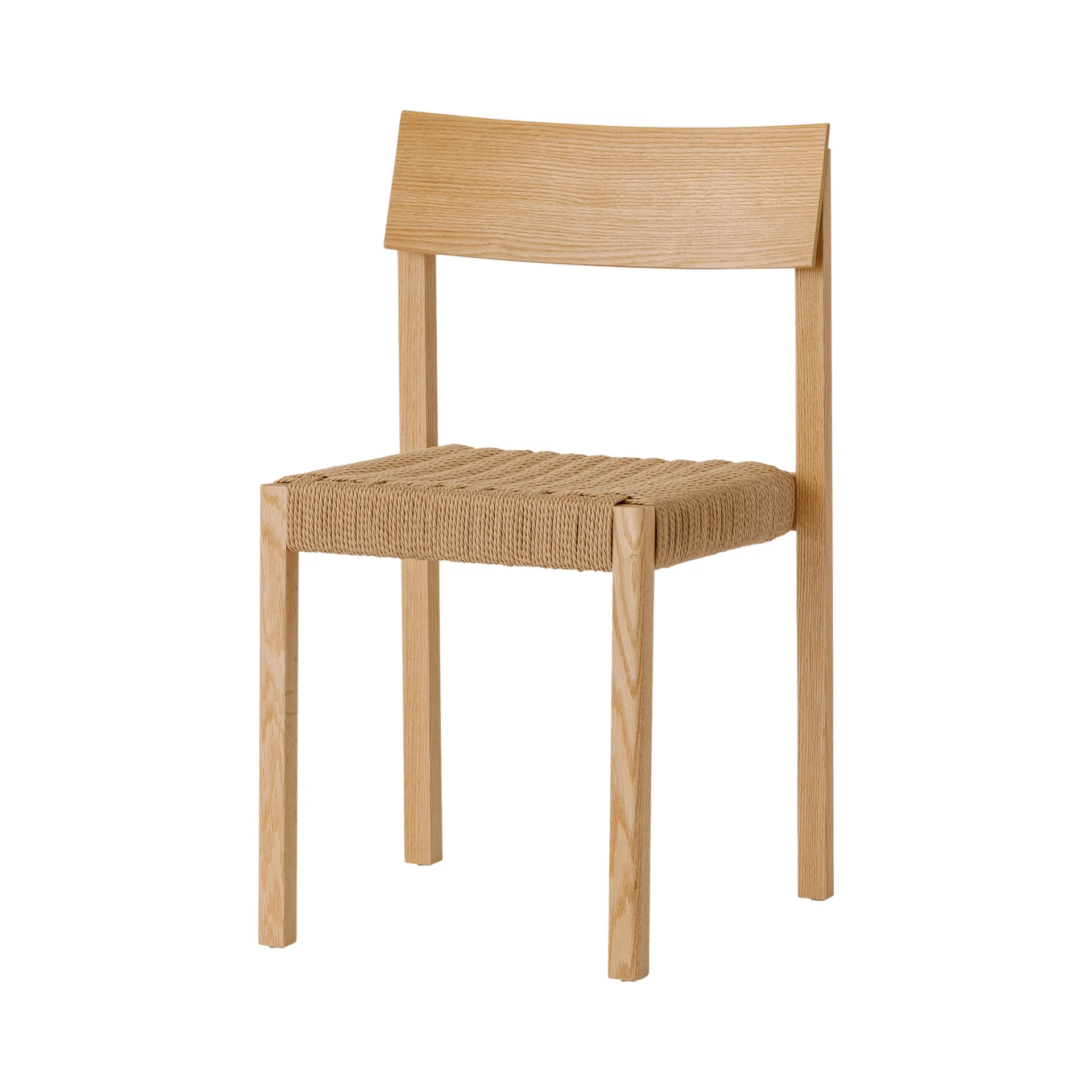 Mauro chaise, Chêne naturel-assise tressée naturelle Audo Copenhagen