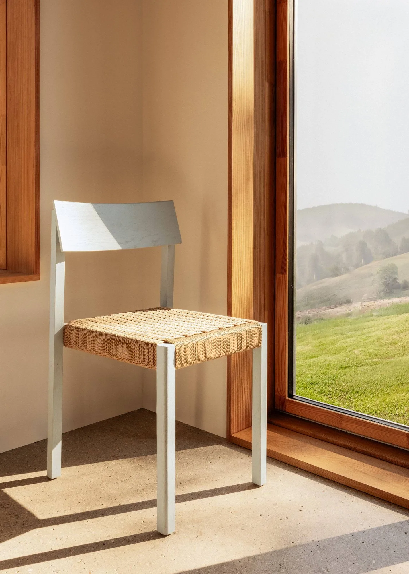 Mauro chaise, Chêne naturel-assise tressée naturelle Audo Copenhagen