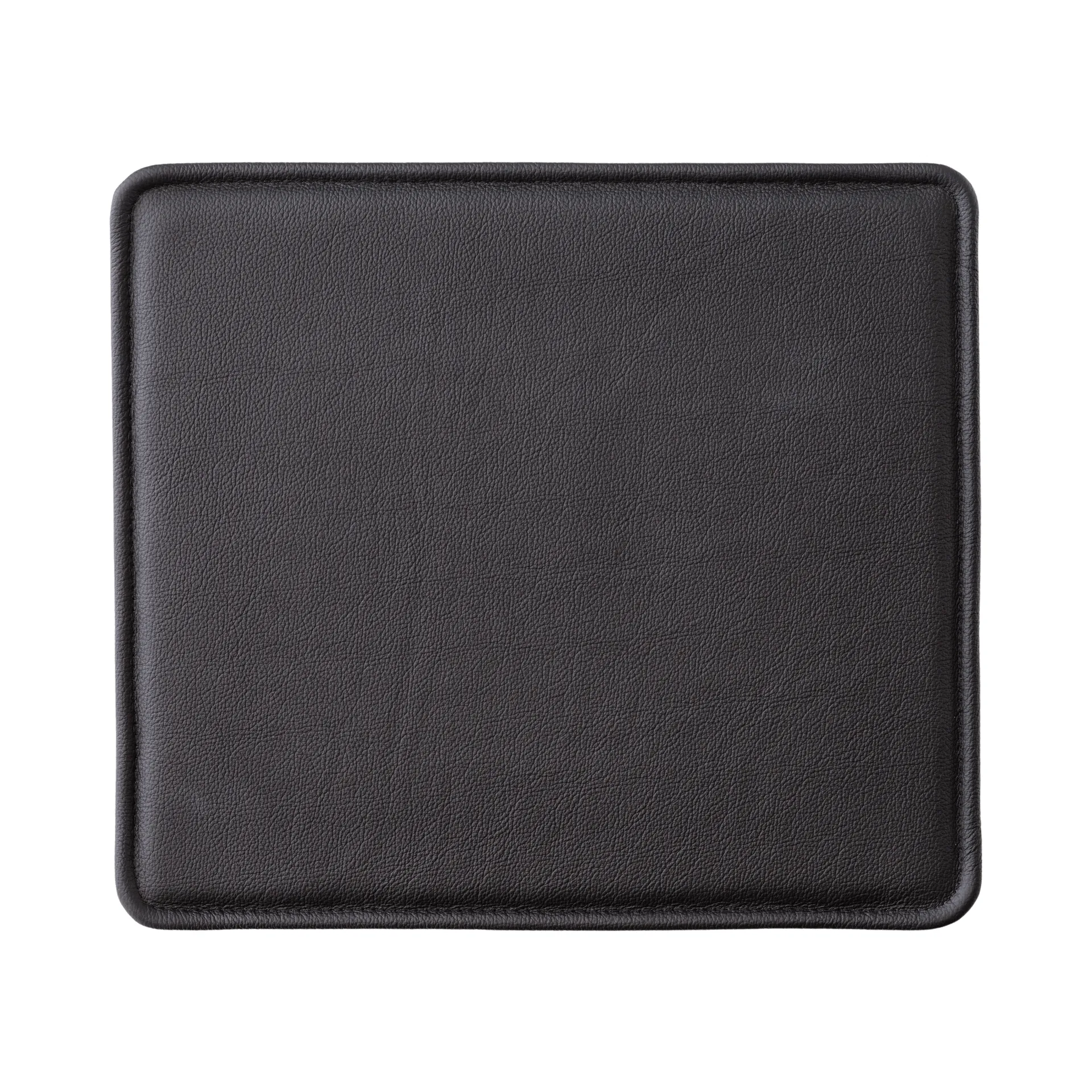 Mauro coussin de chaise pour chaise, Cuir Madras Black Audo Copenhagen