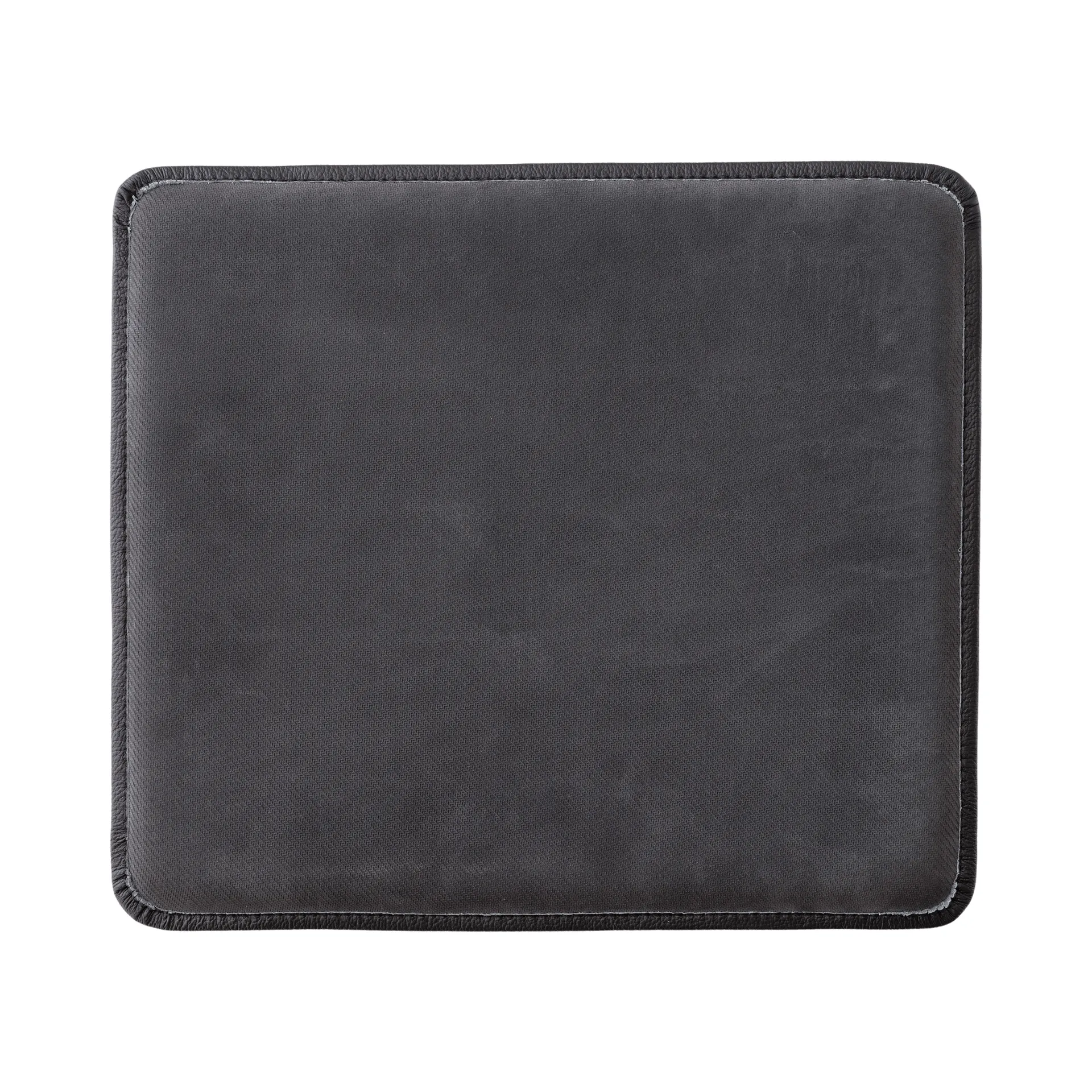 Mauro coussin de chaise pour chaise, Cuir Madras Black Audo Copenhagen