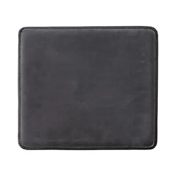Mauro coussin de chaise pour chaise - Cuir Madras Black - Audo Copenhagen