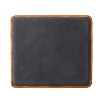 Mauro coussin de chaise pour chaise - Cuir Madras cognac - Audo Copenhagen