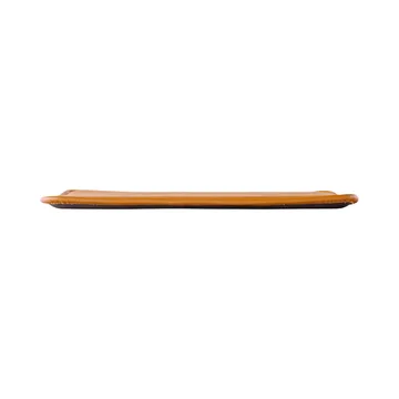 Mauro coussin de chaise pour chaise - Cuir Madras cognac - Audo Copenhagen