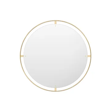 Miroir Nimbus - polished brass, ø 110 - Audo Copenhagen