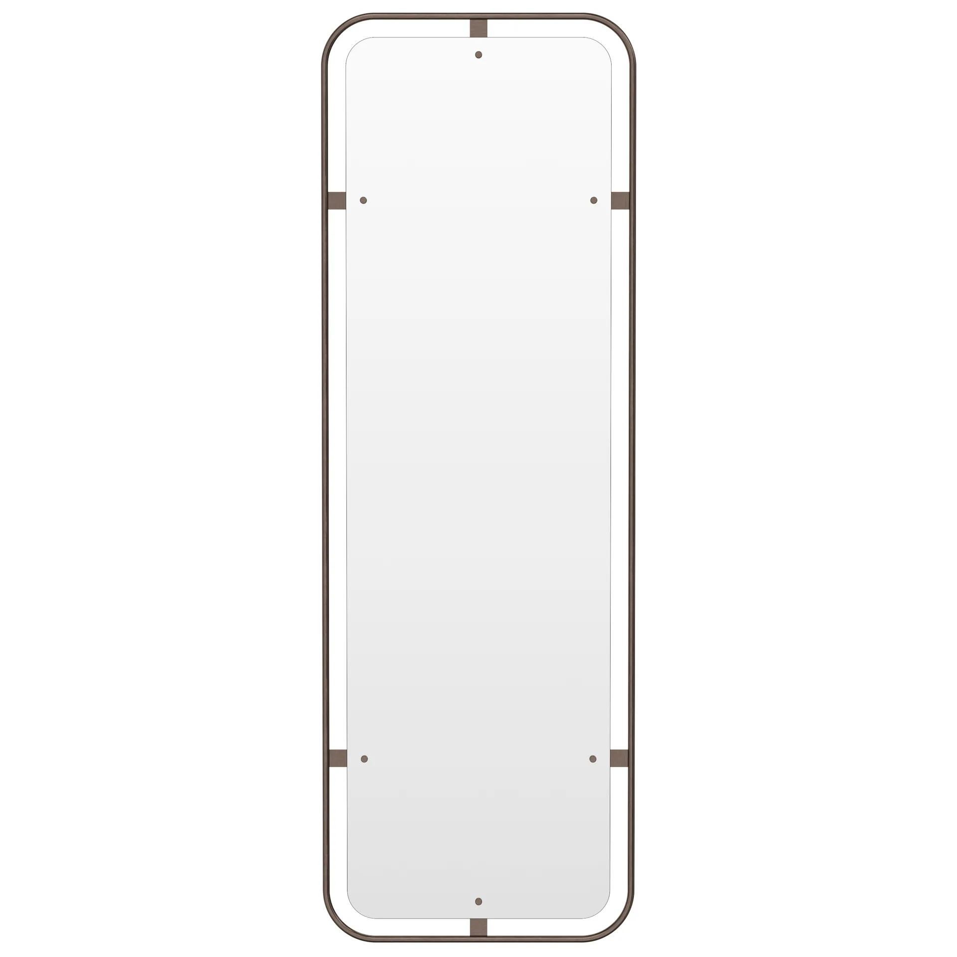 Miroir Nimbus rectangulaire, Bronzed brass Audo Copenhagen