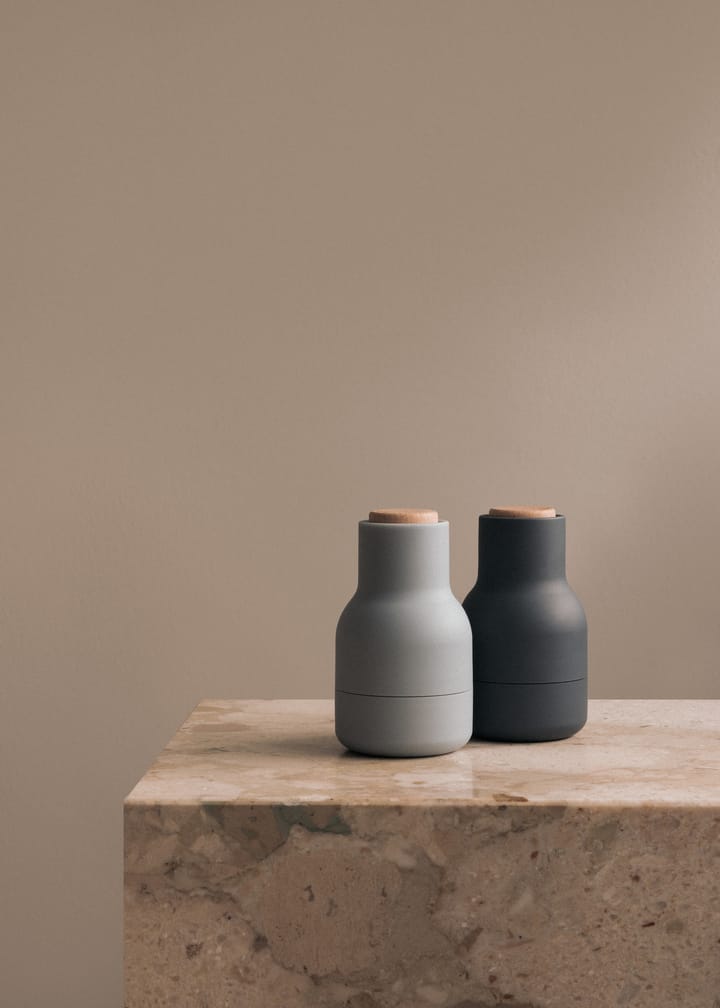 Moulin à épices Bottle Grinder Small, lot de 2, Blues-hêtre Audo Copenhagen