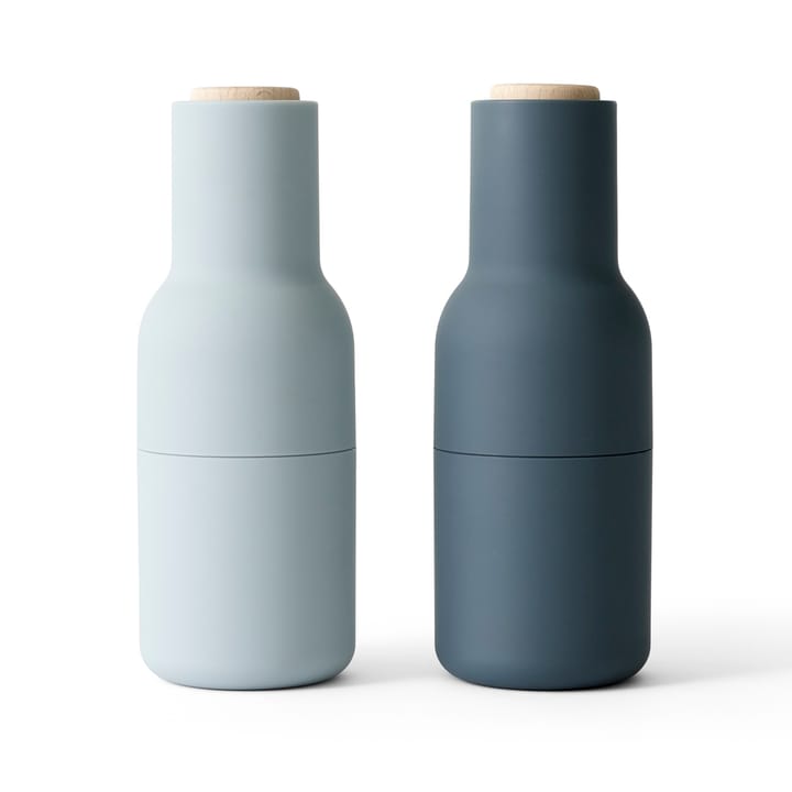 Set de poivrier et salière Bottle grinder - 2 Bleus / Hêtre - AUDO  Copenhagen