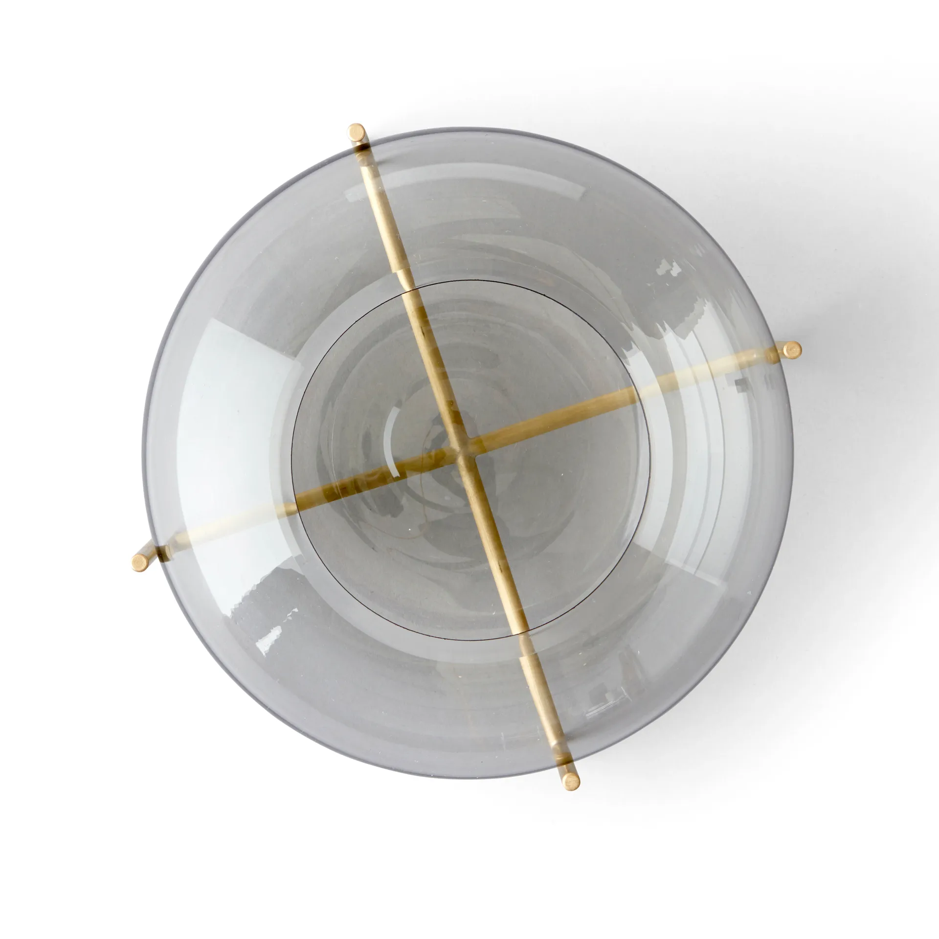 Photophore Échasse laiton brossé, Fumée Audo Copenhagen