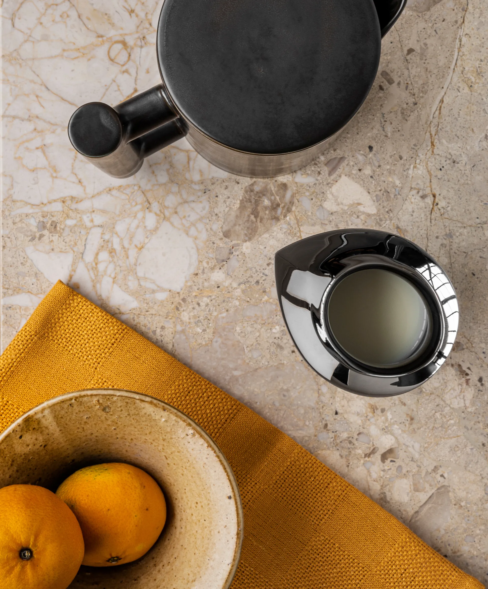 Pichet Etruscan 10 cm, Acier inoxydable Audo Copenhagen