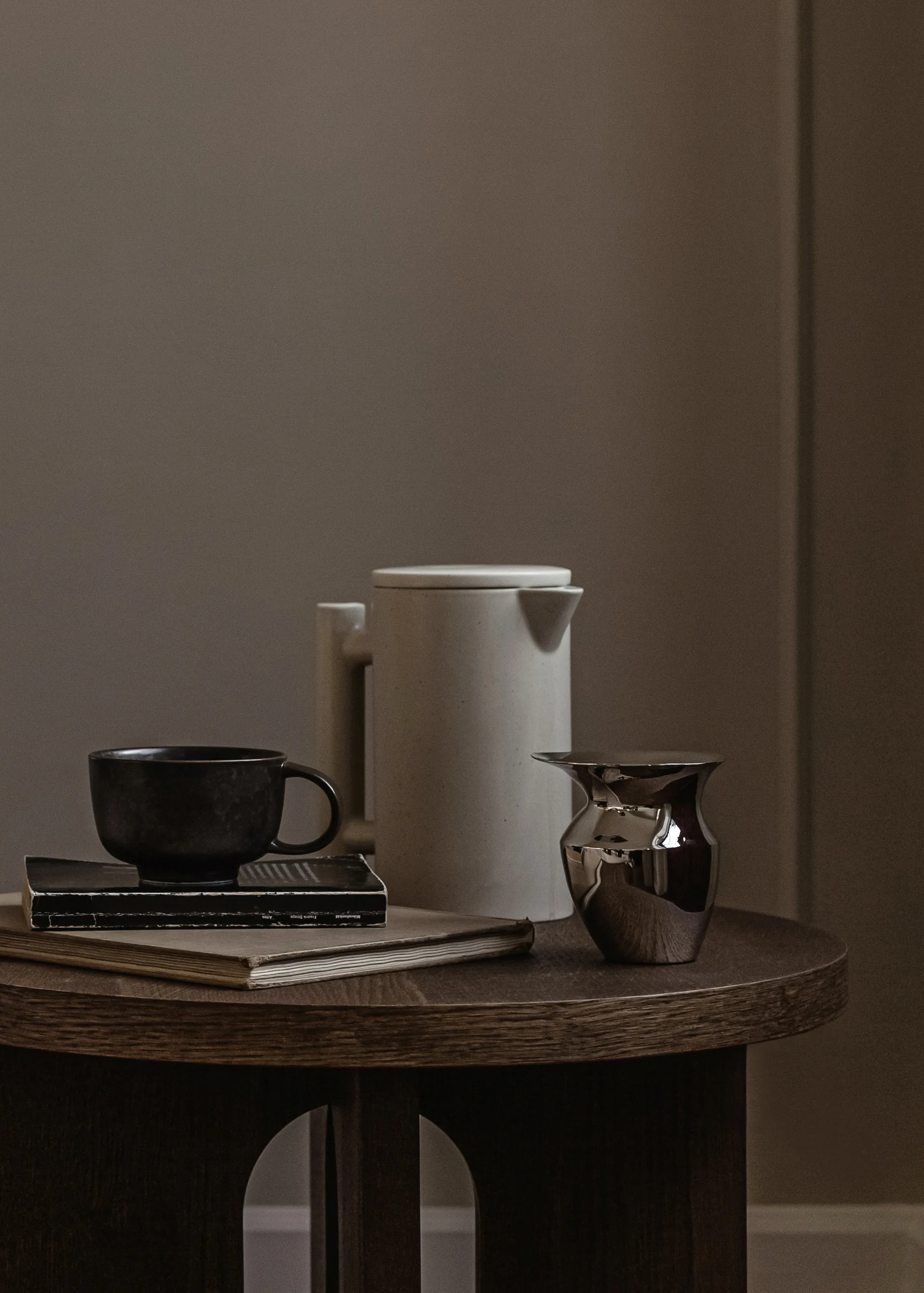 Pichet Etruscan 10 cm, Acier inoxydable Audo Copenhagen