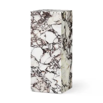 Piédestal Plinth Pedestal - Calacatta Viola - Audo Copenhagen
