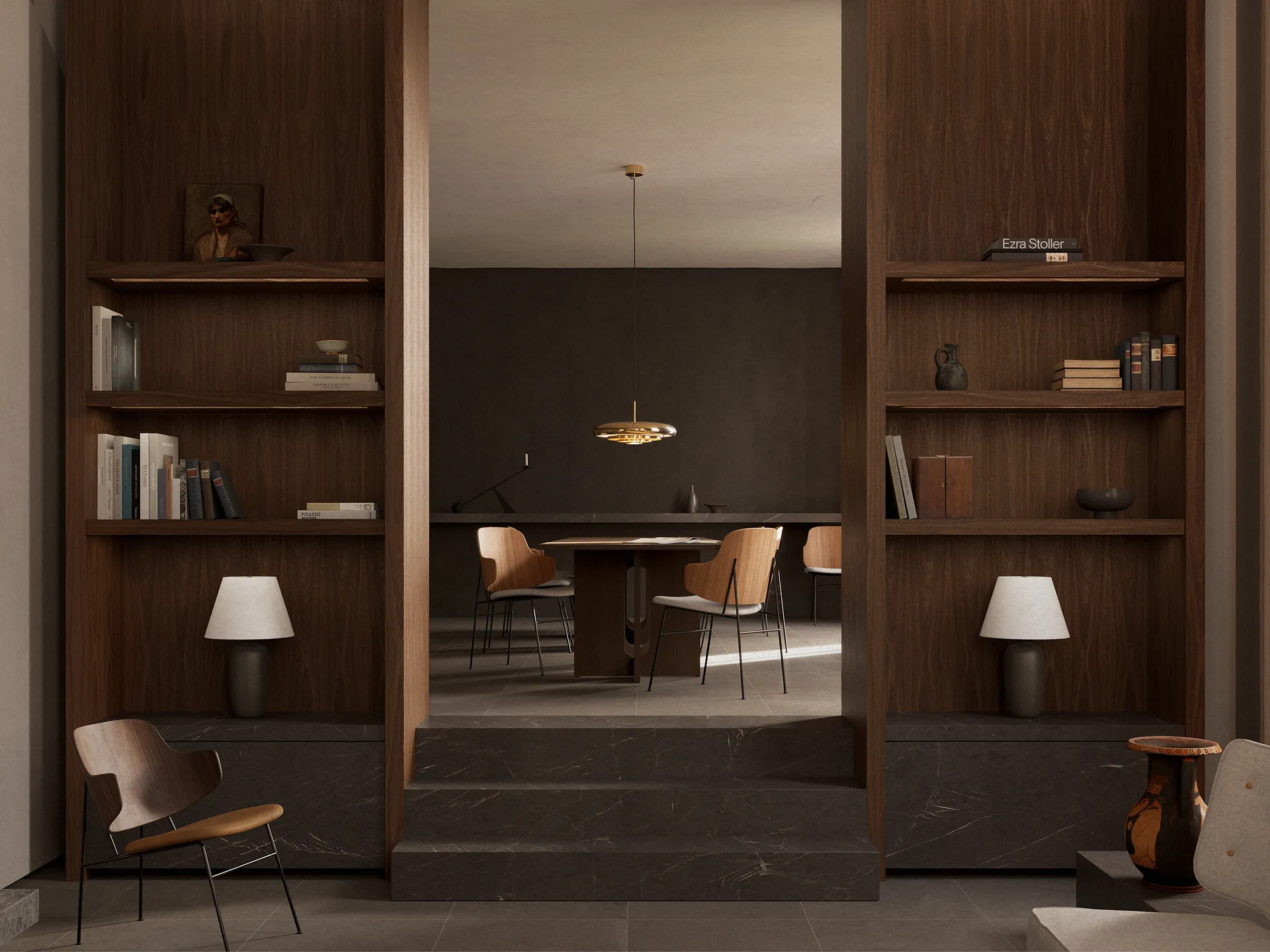 Plafonnier Resonant Ø53 cm, Laiton Audo Copenhagen