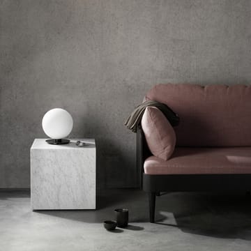 Plafonnier TR Bulb - opale shiny, support noir - Audo Copenhagen