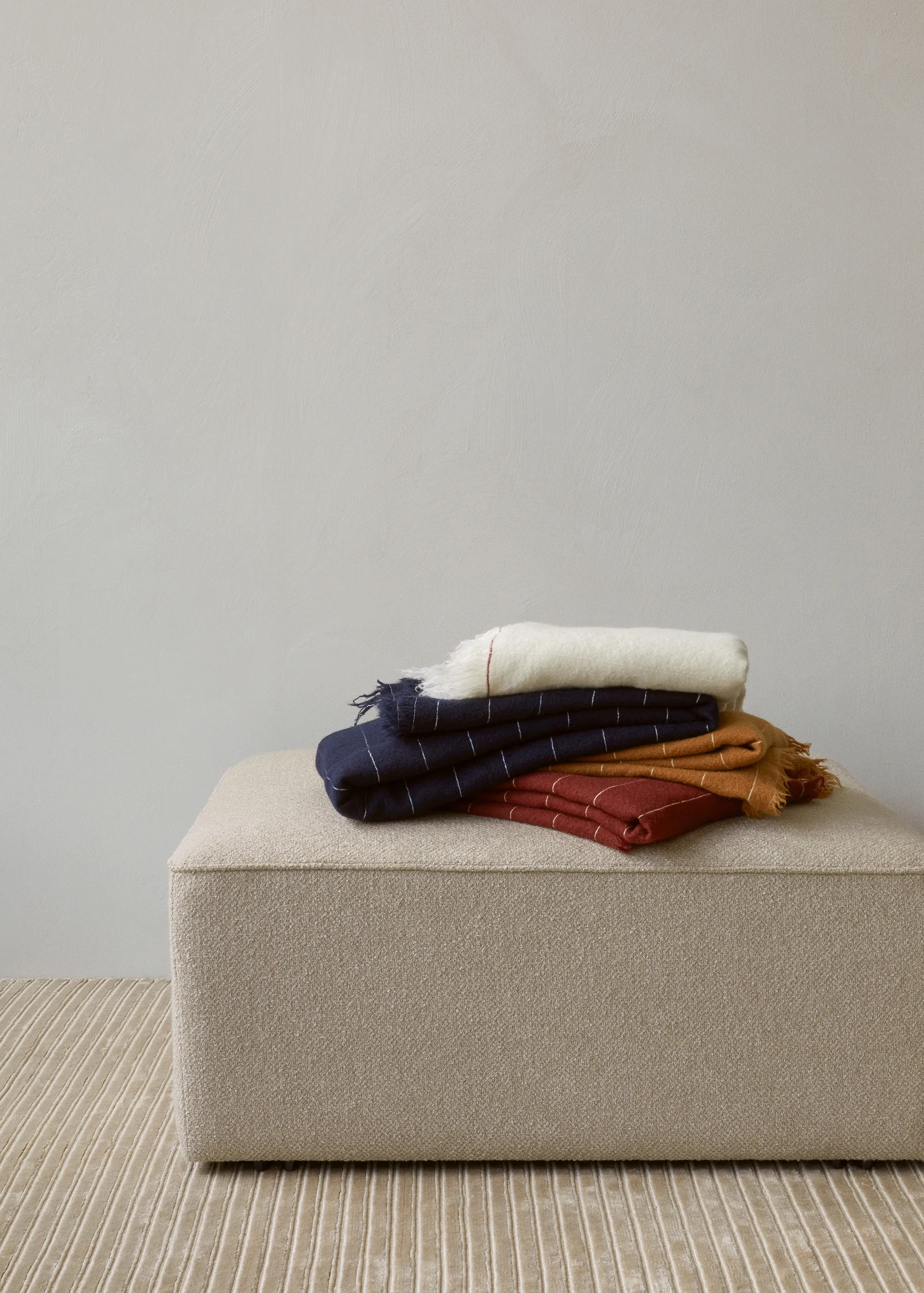 Plaid Battus 130x185 cm, Indigo Audo Copenhagen