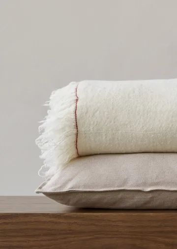 Plaid Battus 130x185 cm - Ivory - Audo Copenhagen