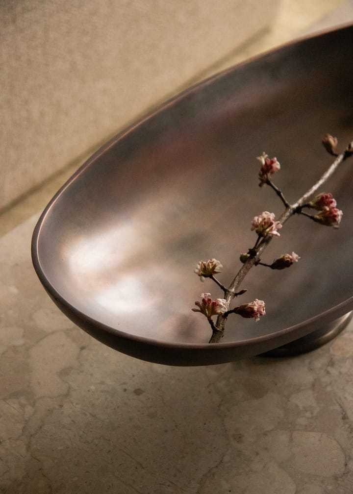Plat de service Pavot sur pied, Marron Audo Copenhagen