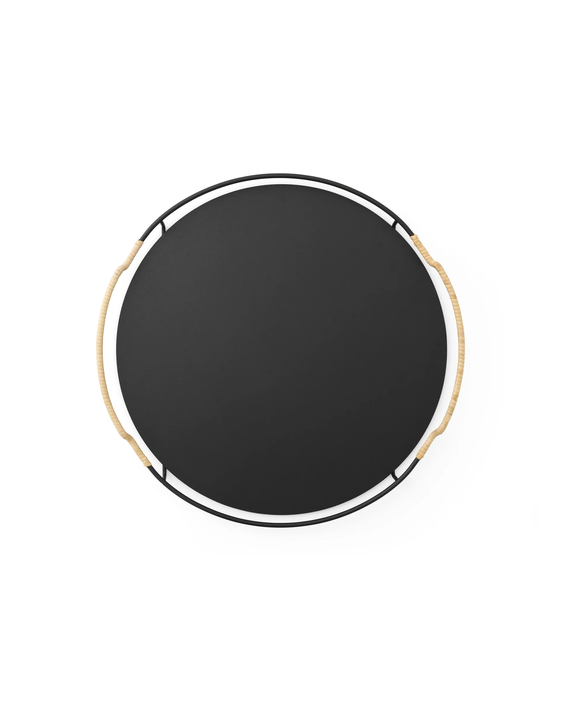 Plateau Balcony Ø36,5 cm, Noir Audo Copenhagen