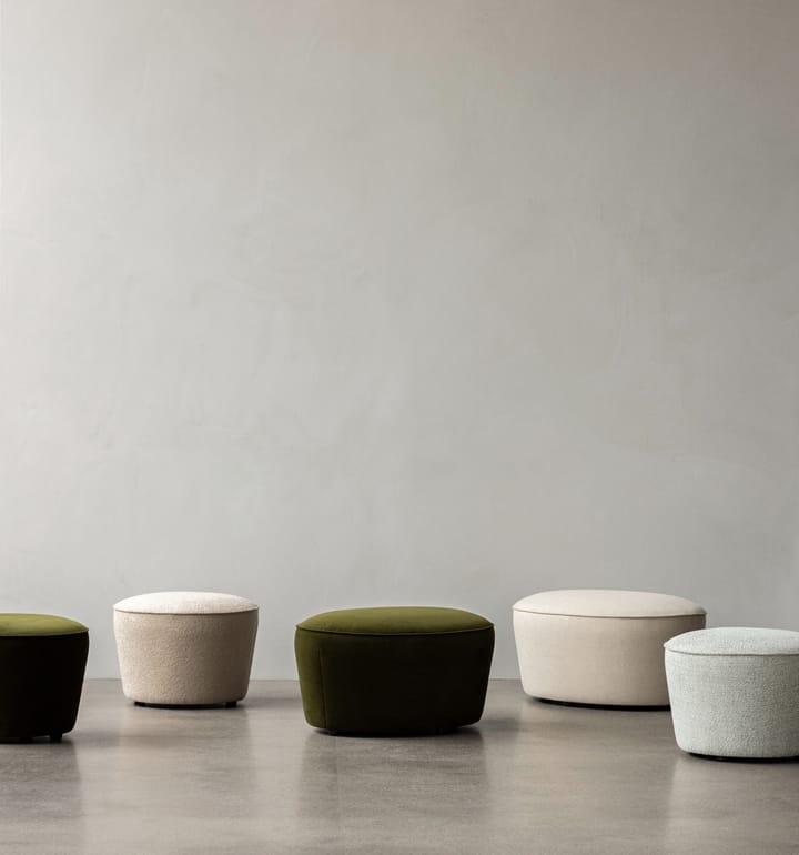 Pouf Cairn Ø60 cm - Bouclé 02 - Audo Copenhagen