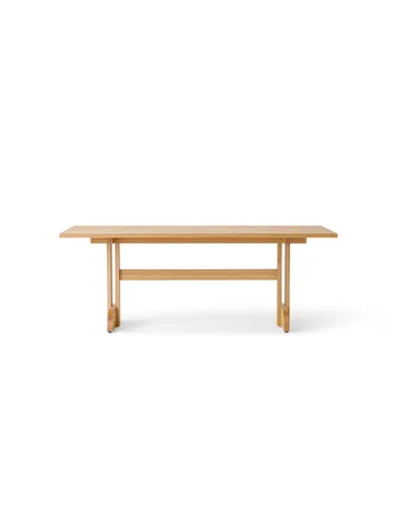 Puffin Dining Table chêne massif naturel - Chêne naturel, 200x95 cm - Audo Copenhagen