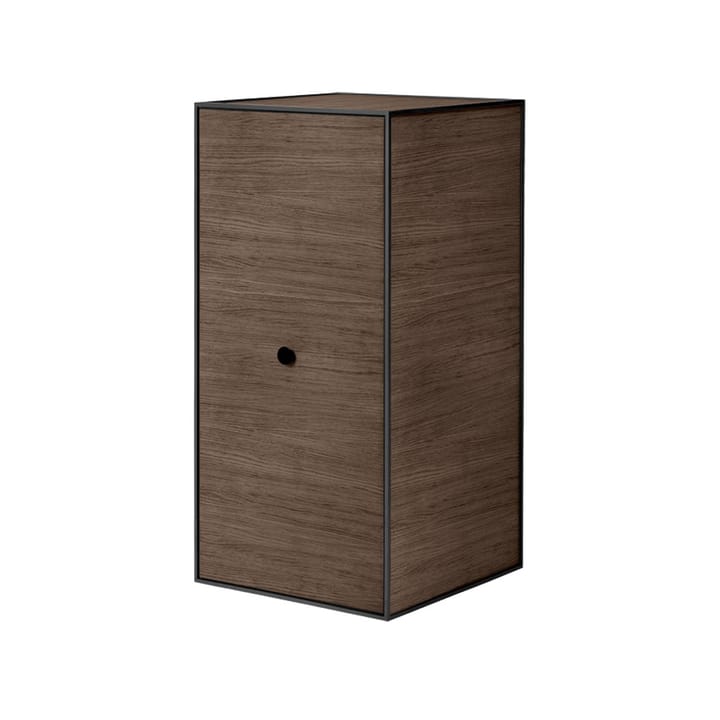 Rangement Frame 70 - smoked oak, porte, 2 étagères - Audo Copenhagen